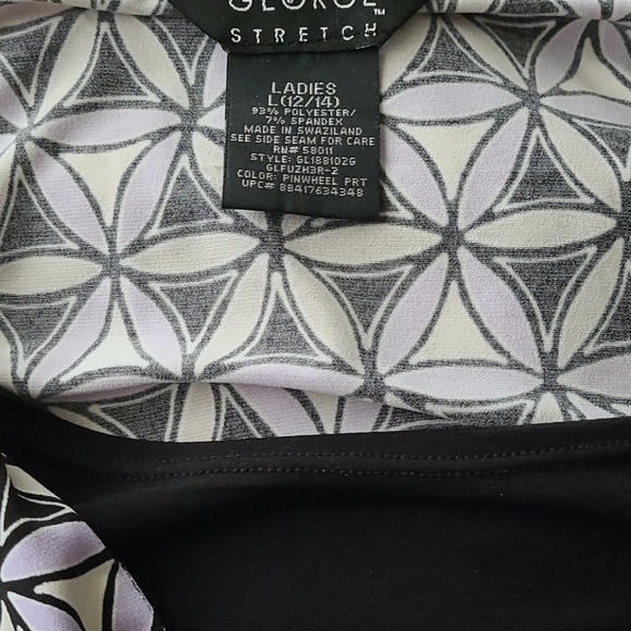 George stretch short sleeve top size 12/14 - Picture 2 of 4